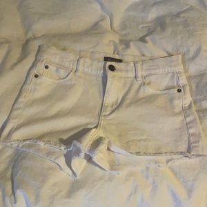 Girl’s size 14/16 DL1961 white jean shorts